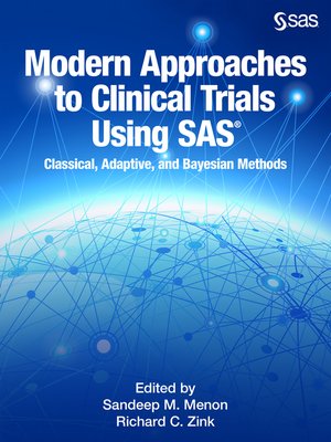 cover image of Modern Approaches to Clinical Trials Using SAS